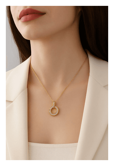 Elegant Pearl and Crystal Choker Necklace