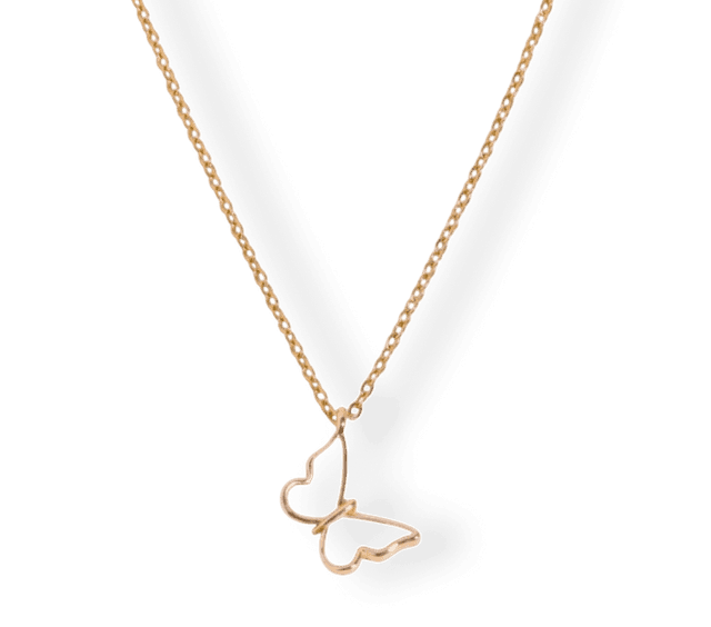 Model wearing a stunning imitation necklace from Kreths' fashion jewelry collection.